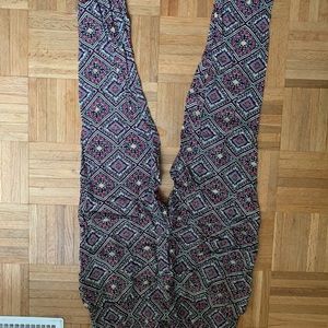 colorful design women’s pants